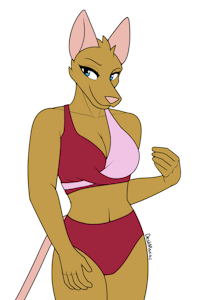 Sorley Swimsuit by DeskManiac