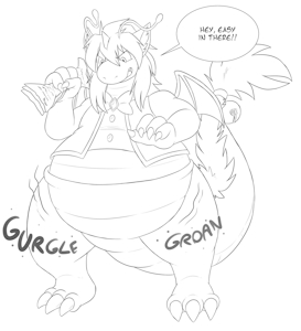Rowdy Belly by Sparkythechu