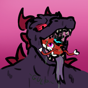 Furred dragon into the goo dragon by Devourer