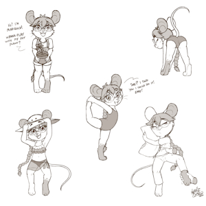 Marigold Mouse [C] by NekoStar