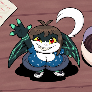 A Little Impish (small, web) by TrevorFox