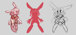 Bunny practice by Guiltstar