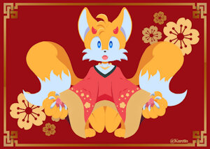 Tails_Kitsune by kuretto