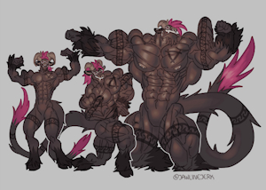So Many Sizes ArtFight 2026 by Jawlinejerk