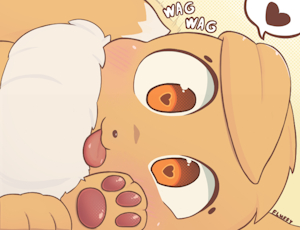 Eevee wants affection! 🤎 by FuwaSylveon