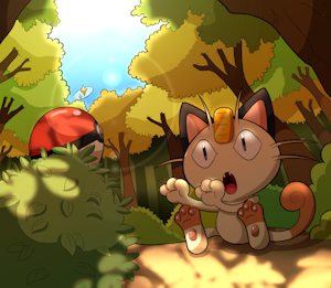 Meowth by MirasheFreak03