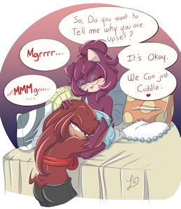Cuddles by laoru