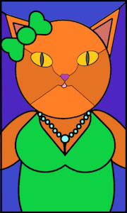 Stained-Glass Bust by zenoshikage