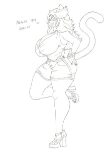 Young Natalie by krocialblack