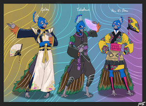 Feyjal &times; Huntrix by Zendrid