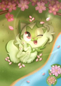 Sprigatito by MirasheFreak03