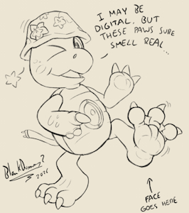 Digimon day - Doodle 1# by blankdummy