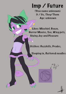 New imp reference by RetroFutureArt