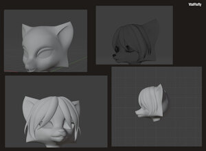 Trying Blender - Krystal by vtal