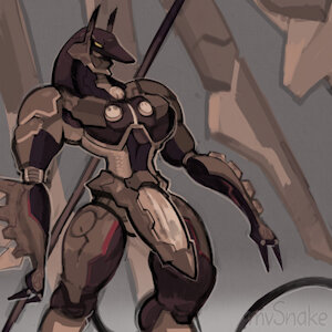 Art Fight 2026 - 23 - Anubis by mvSnake