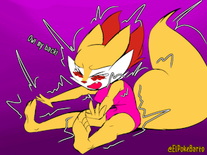 Fennekub stretching by ElPokeBarto