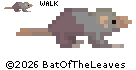 Sam Sharp The Shrew Sprites Walking And Turning by BatOfTheLeaves