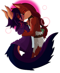 Red/Seriti Birthday Art by vividScavenger