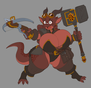 Kobold Artificer by Ravrous
