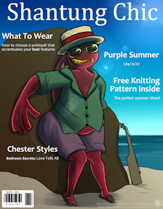 Shantung Chic Magazine Covers by SpectrumKecleon