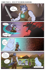 Comic Commission: Moonflag Legacy - Page 4/4 by WrenArts
