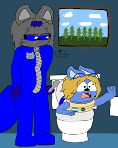 you cant be in here by LapisCrowLime