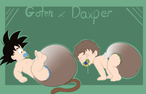 Goten and Dax by TTrane