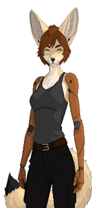 Pixel Weave (Before Fur) by magnavus