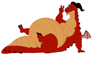 Dragon N Chill by PheagleAdler
