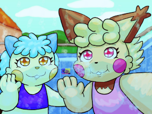 Summer in Crysta Island 2 - Shandra by PlaymanRGS