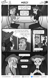 Cats n Cameras Strip 801 - Licking the cream by cheetahjab