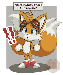 Female Tails? by BiteSizedCookie