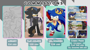 &bull; COMMISSIONS OPEN &bull; by SilverTyler25
