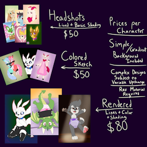Commissions Available! by OmenStormswept
