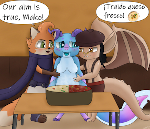 Mako's Hot Pot Comfort by TrippyBunny
