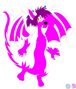 DragonWolf Mangled [PolTheDragon] by MangledTheArcticWolf