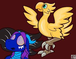Rubber Chocobo - 2 Months Later ALT by IcewindtheGreat