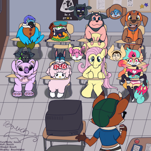 Mascot Summer School Class 1 - By Bouch by ChinookOrca