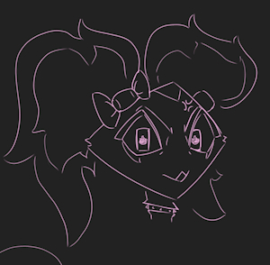 Stella face doodles by Pecant