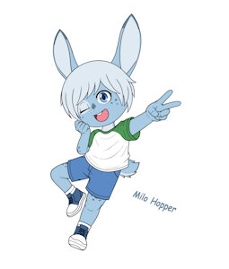 Milo Hopper by FelixSandcatKitten