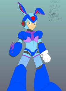 Bunny X by BubbieDoggo