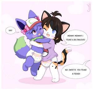 Found a Fluffy Friend by ErickYanjiro