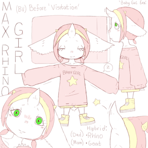 Max Rhino Girl (Before Visitation) by hanage1