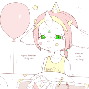 Birthday Rhino! by hanage1