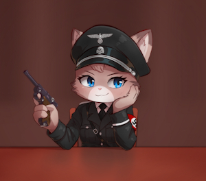 Commission: Cute cat :3 by e254e