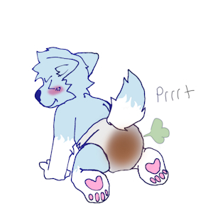 Diaper poots by RipleyNeko