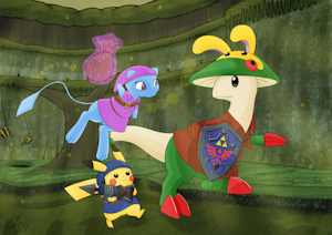 Together in the woods, but never lost by shrapnelman88