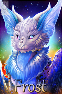 Badge Comish - Frost by TwilightSaint