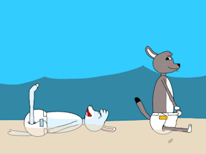 Sand bath. by 00aa