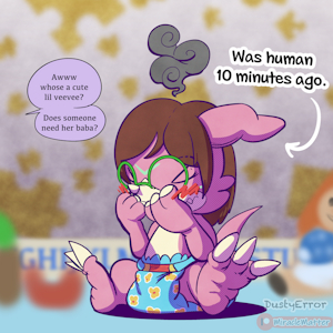 Veevee time (Veemon TF AR) by Dustyerror